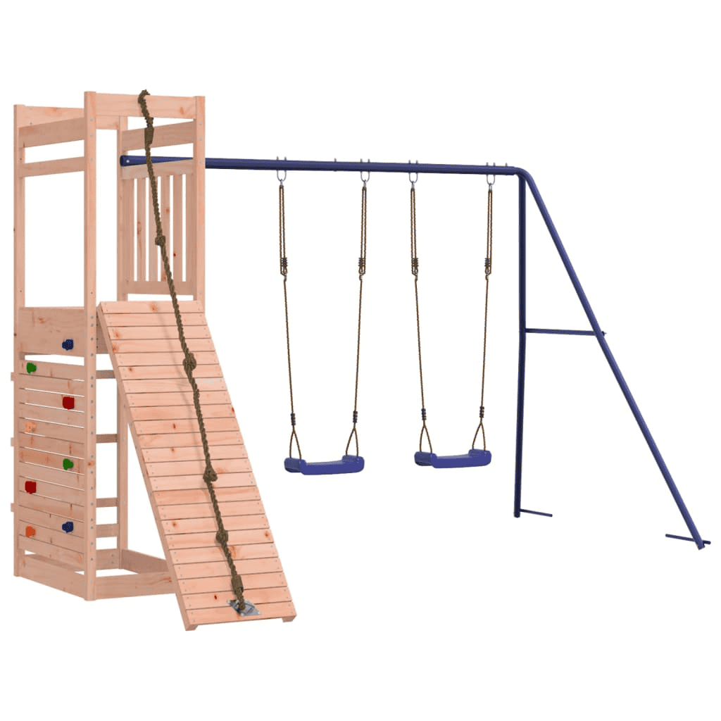 vidaXL Outdoor Playset Solid Wood Douglas