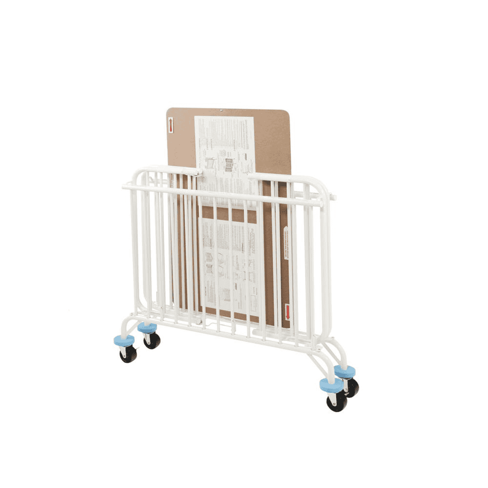 Holiday Mini/Portable Folding Metal Crib