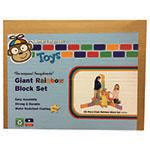 ImagiBRICKS Giant Rainbow Building Block Set, 24 Pieces