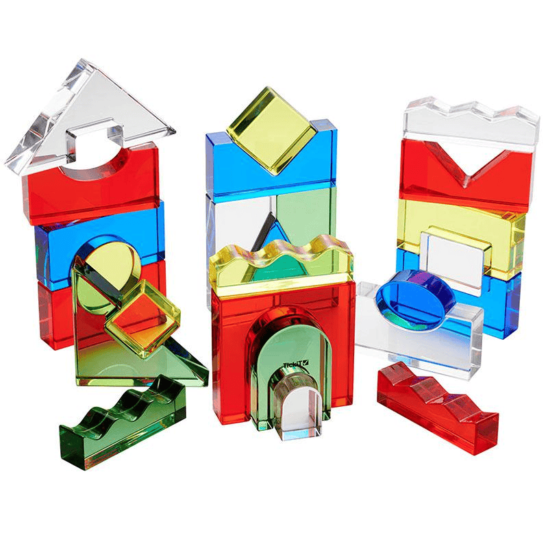 Color Crystal Block Set - Set of 25