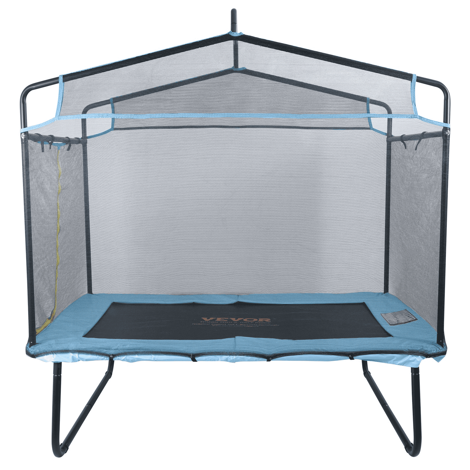 VEVOR 6FT Trampoline for Kids, 72" Indoor/Outdoor Toddlers Trampoline, Mini Baby Trampoline with Safety Enclosure Net, Gymnastics Bar, Hammock, Recreational Trampoline Birthday Gift for 3+ Years Kids