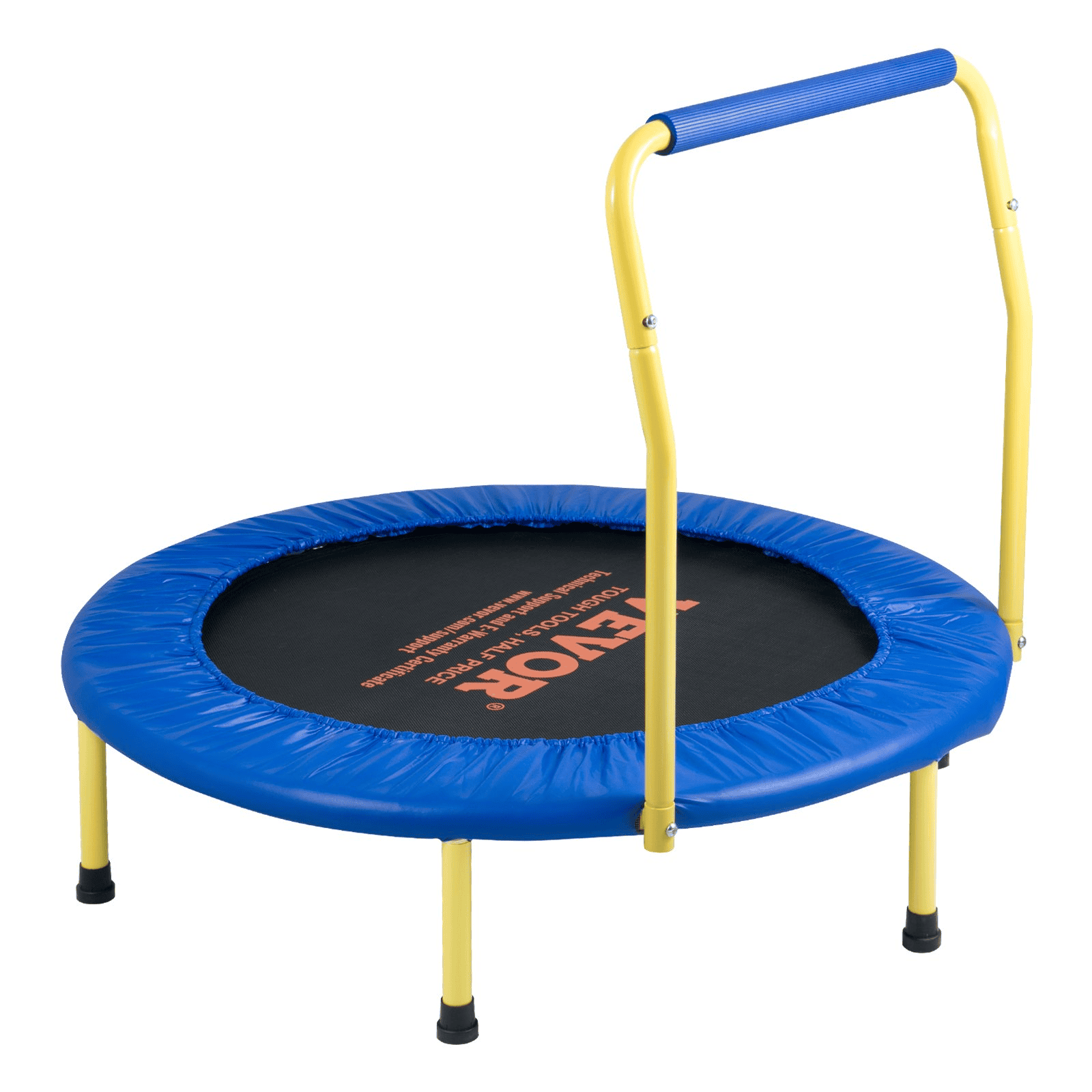 VEVOR 3FT Trampoline for Kids Indoor/Outdoor Foldable Baby Toddlers Trampoline