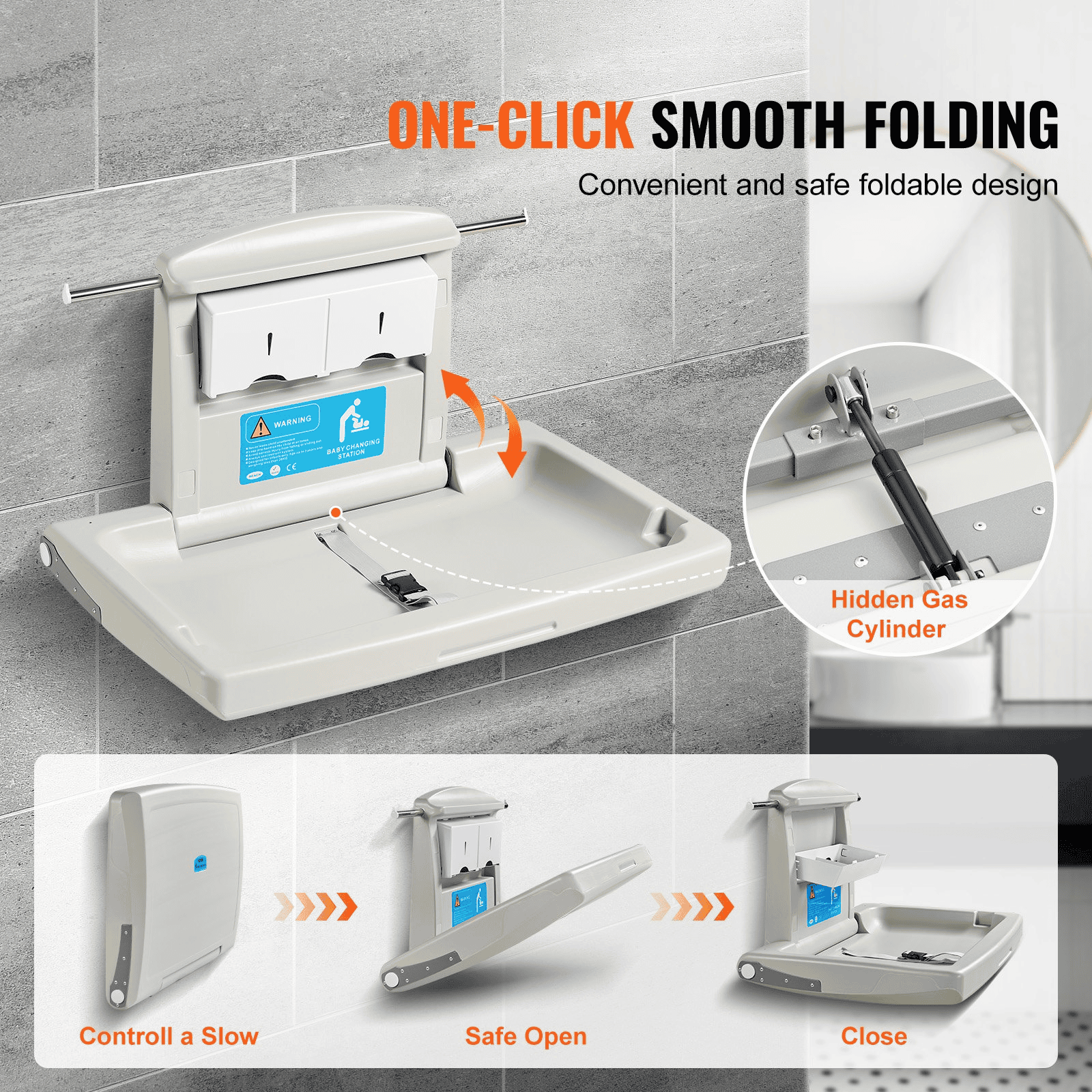 BabyGuard Wall-Mounted Changing Station™