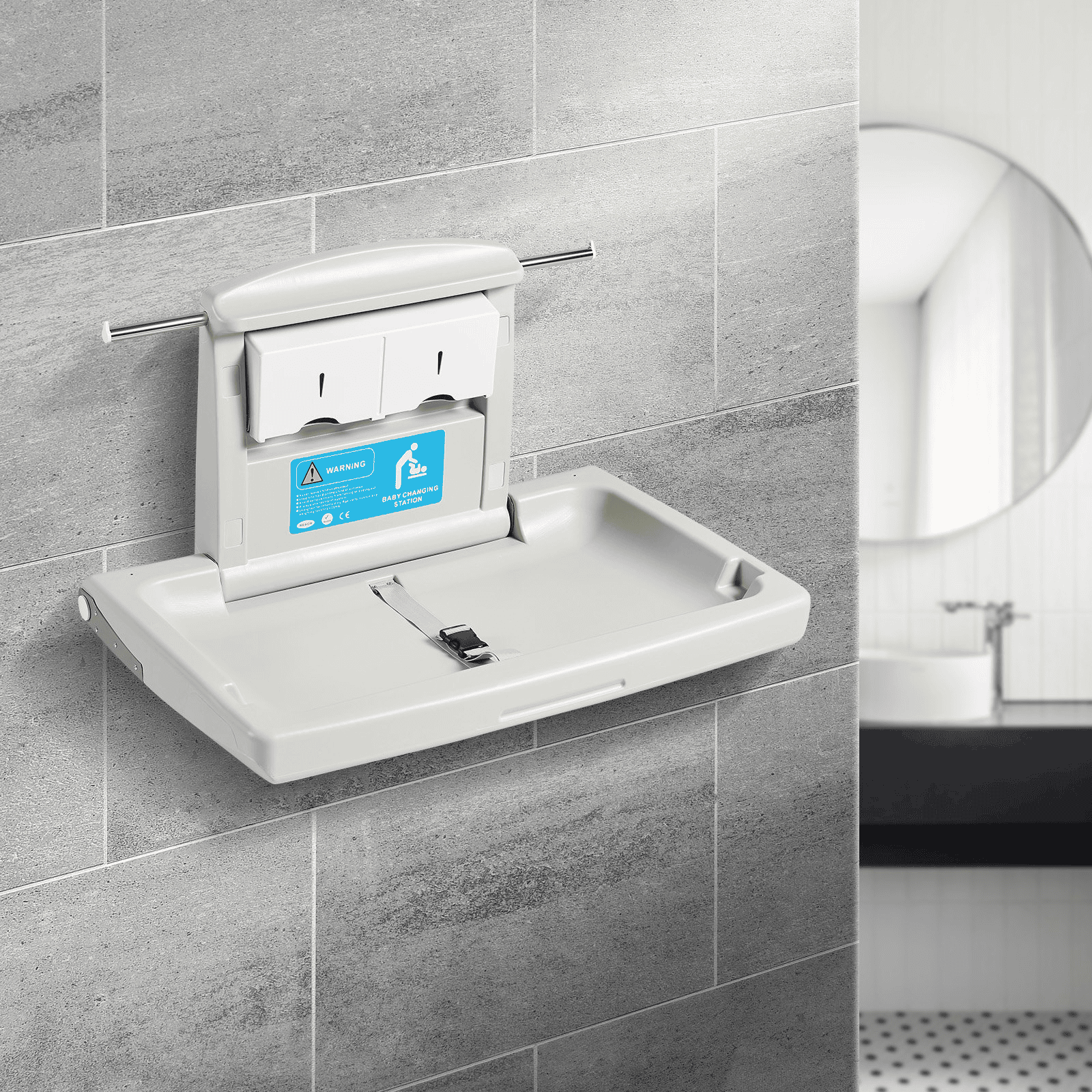 BabyGuard Wall-Mounted Changing Station™