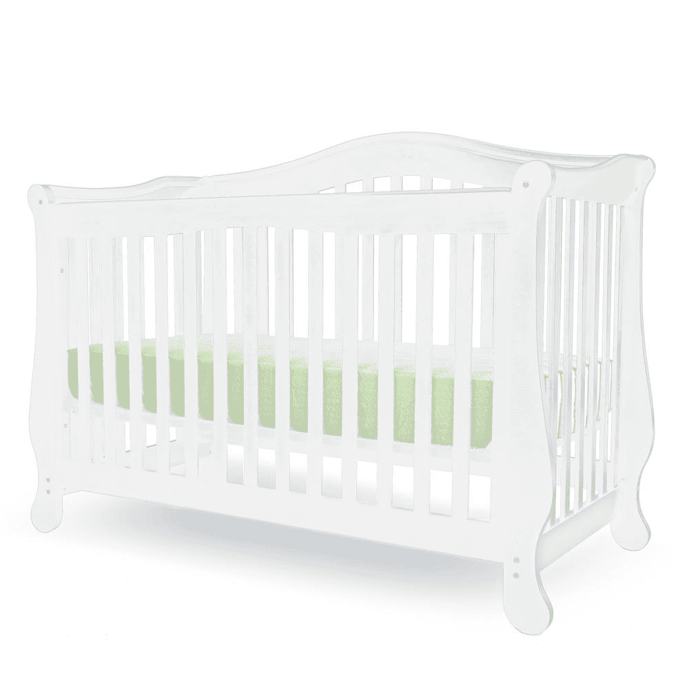 The Brentwood 4 in 1 Convertible Full Sized Wood Crib, White