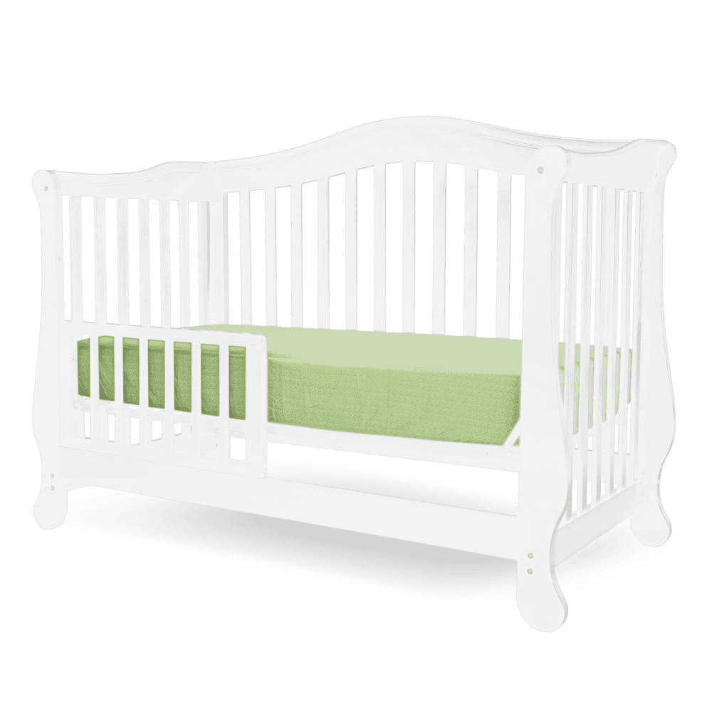 The Brentwood 4 in 1 Convertible Full Sized Wood Crib, White