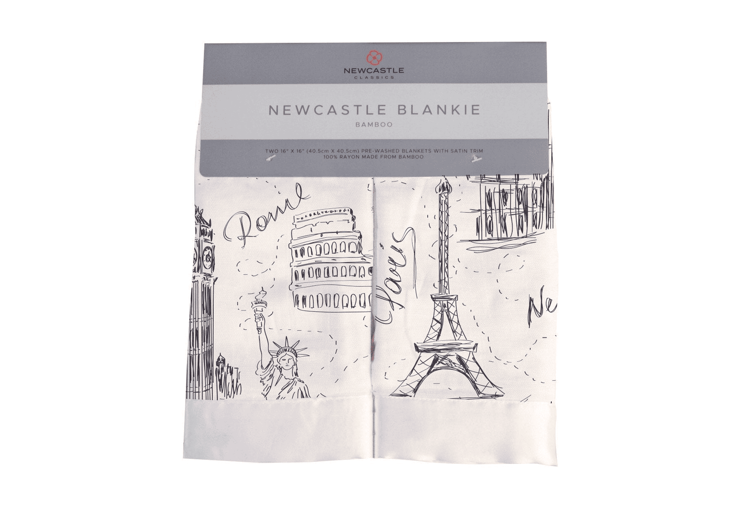 London, Paris, New York Newcastle Blankie