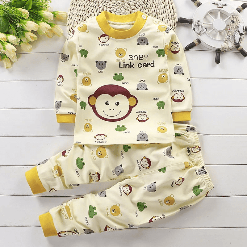 Two Piece Cotton Pajamas multivariant