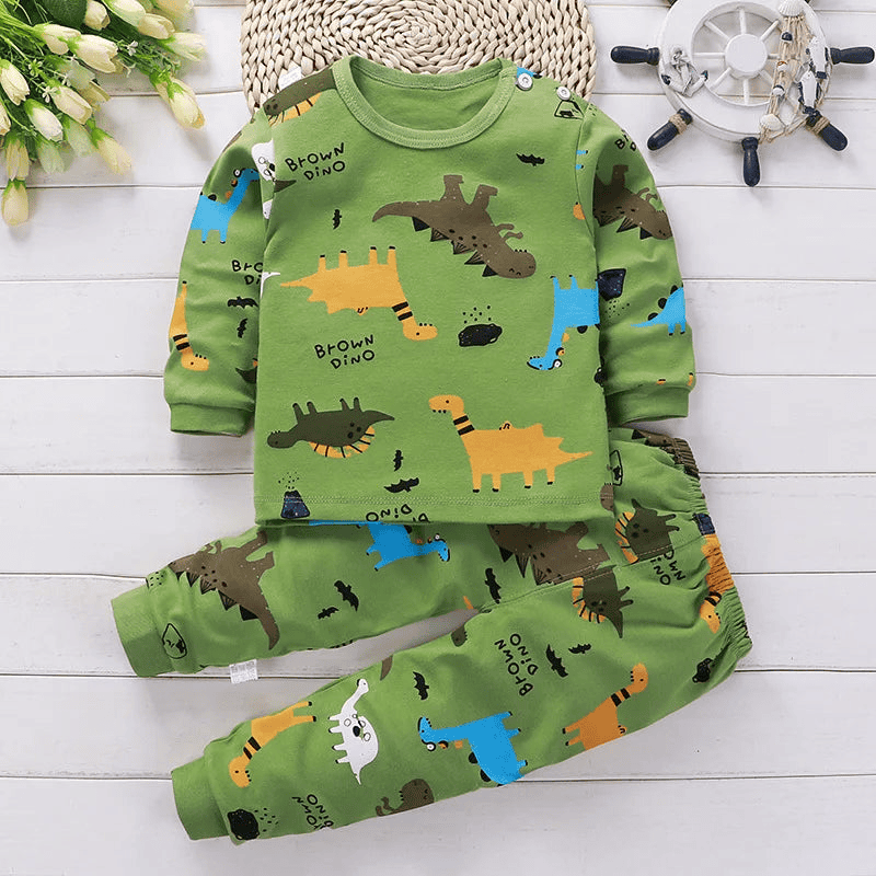 Two Piece Cotton Pajamas multivariant