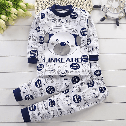 Two Piece Cotton Pajamas multivariant