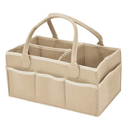 Multipurpose Nappy Basket and Storage with Pockets Multivariant