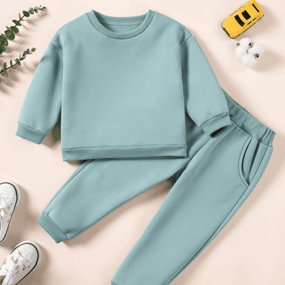 Pants and Sweatshirt Set in Cotton Multivariant