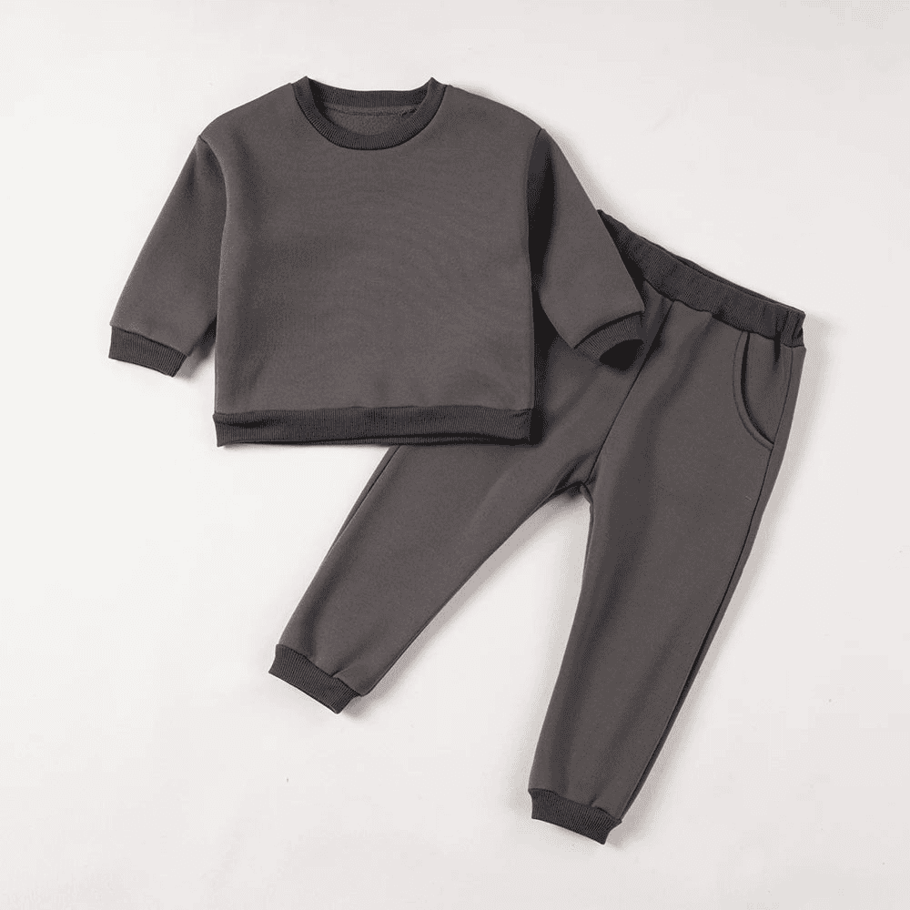 Pants and Sweatshirt Set in Cotton Multivariant