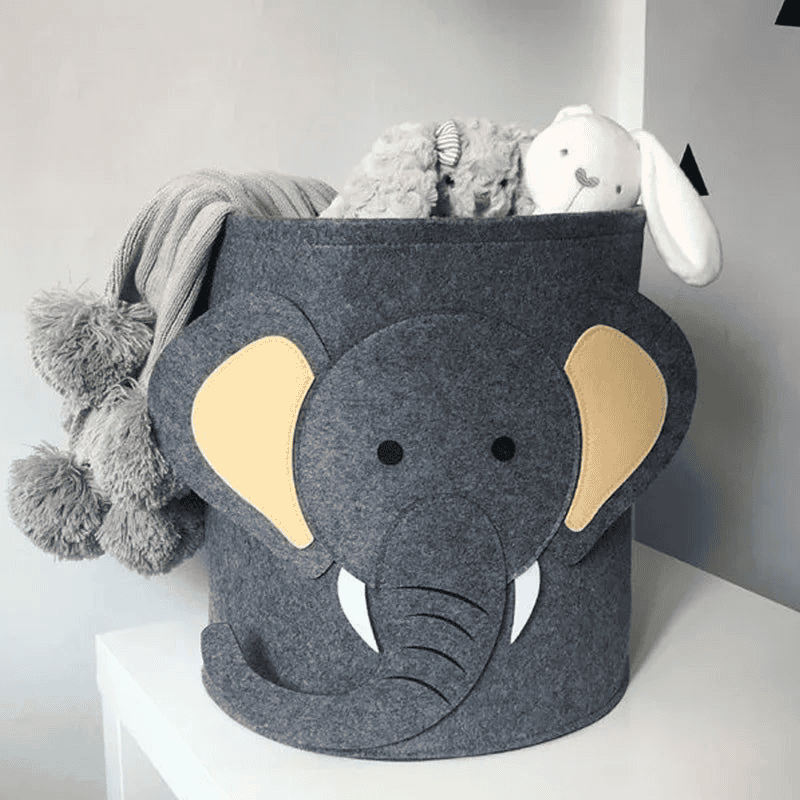 Storage Bin with Animals Multivariant