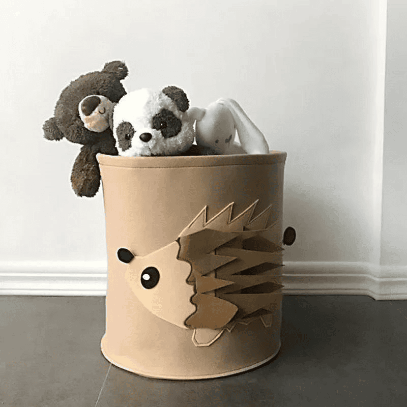 Storage Bin with Animals Multivariant