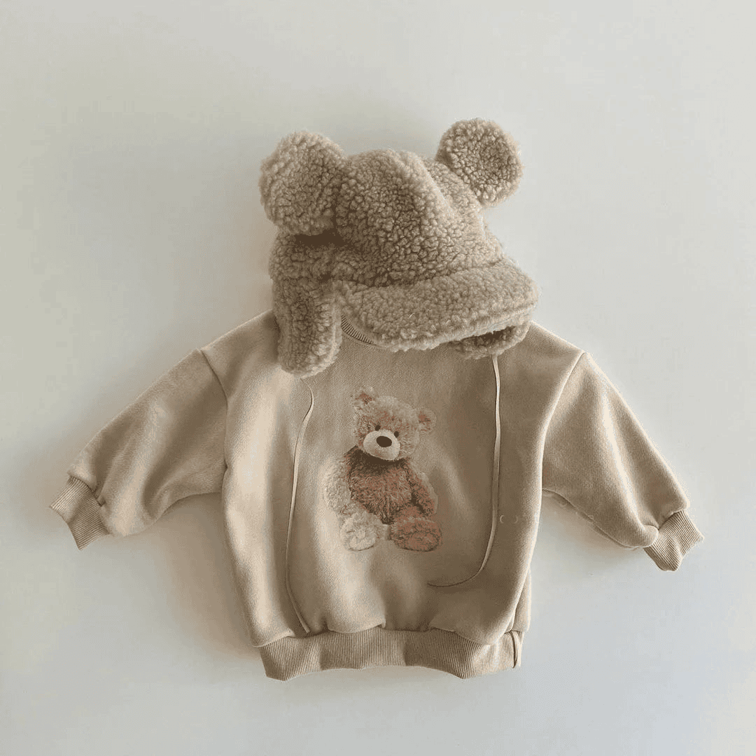 Sweatshirt with Teddy Bear for Children Multivariant