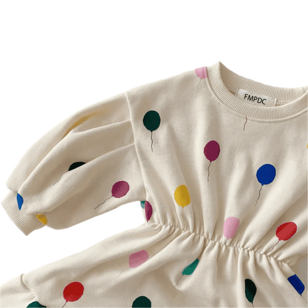 COTTON OUTFIT SET FOR CHILDREN | "Balloons" Multivariant