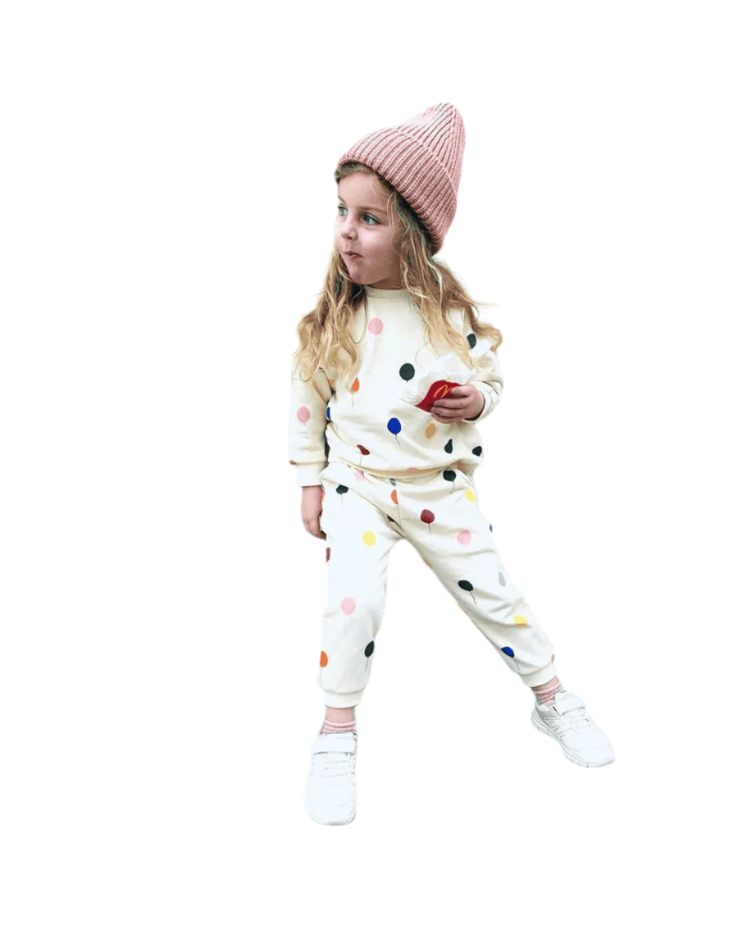 COTTON OUTFIT SET FOR CHILDREN | "Balloons" Multivariant