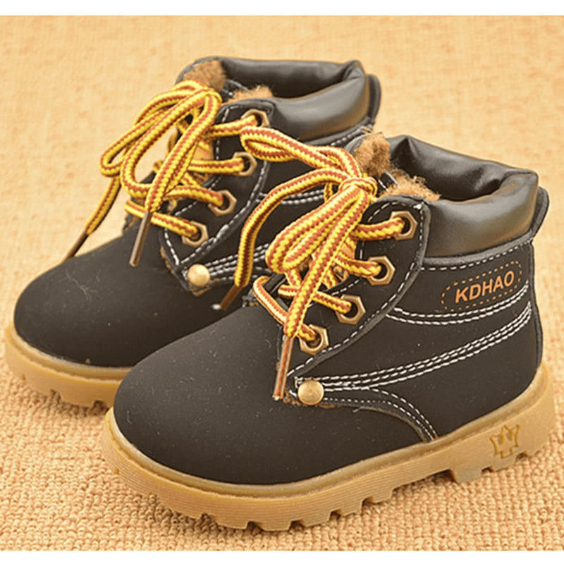 Lug-Soled Boots with Laces for Children Multivariant