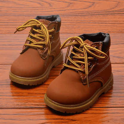 Lug-Soled Boots with Laces for Children Multivariant