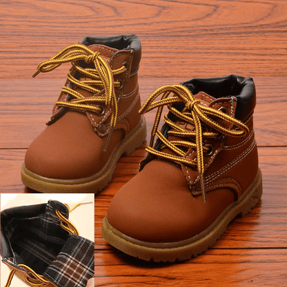 Lug-Soled Boots with Laces for Children Multivariant