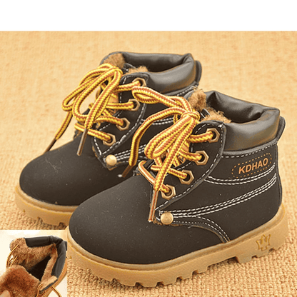 Lug-Soled Boots with Laces for Children Multivariant