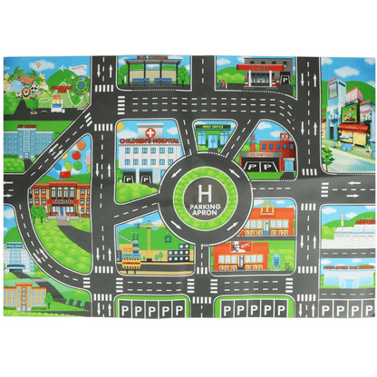 Children's Play Mat "Streets in the City" Multivariant