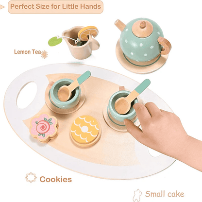 Tea Set with Cookies for Children