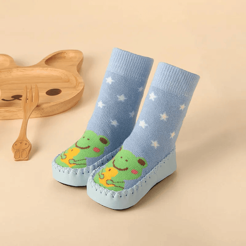 Non-Slip Socks with Cork for Children Multivariant