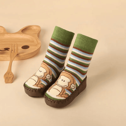 Non-Slip Socks with Cork for Children Multivariant