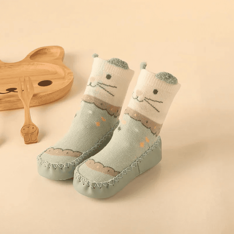 Non-Slip Socks with Cork for Children Multivariant