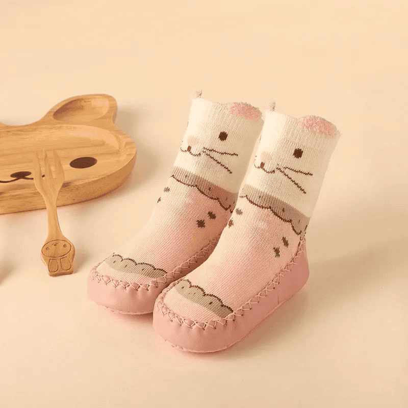 Non-Slip Socks with Cork for Children Multivariant