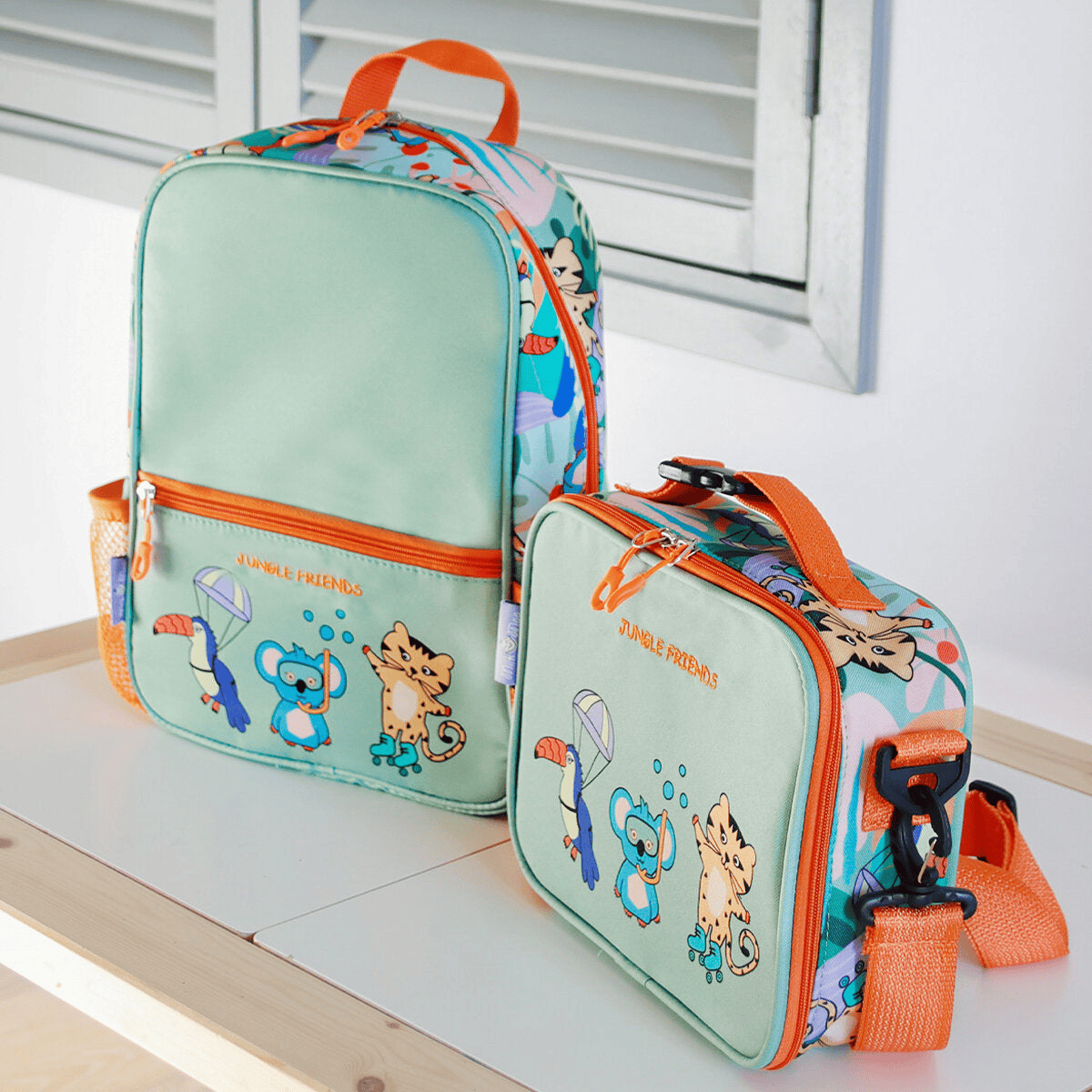 Milk&Moo Kids School Backpack Set