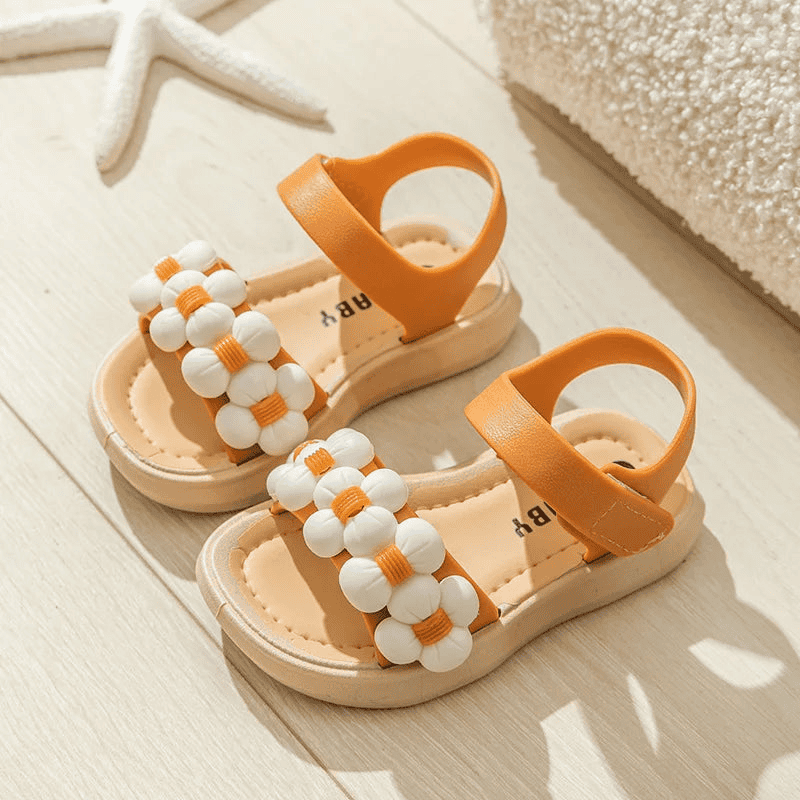 Anti-Slip "Flowers" Sandals for Girls Multivariant