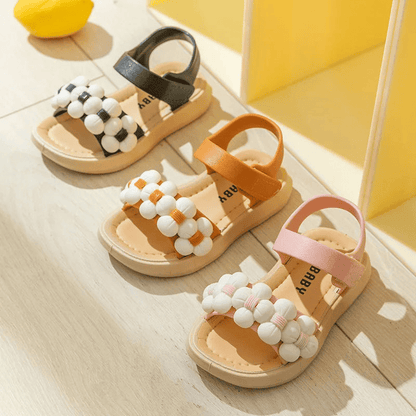 Anti-Slip "Flowers" Sandals for Girls Multivariant