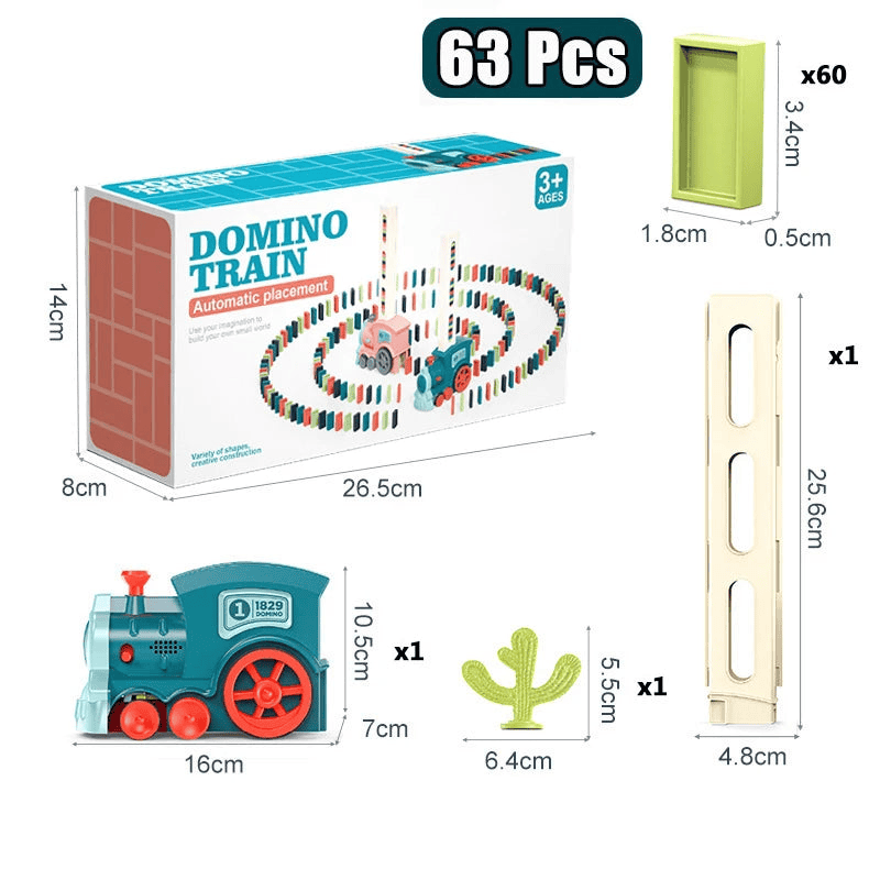 Toy Train "Domino Row" for Children