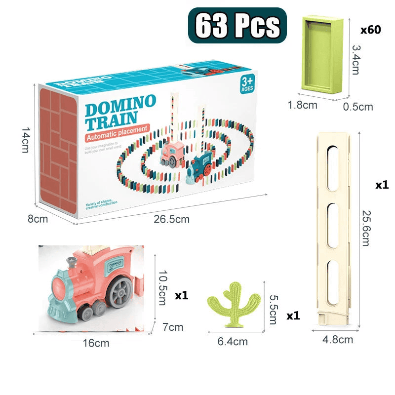 Toy Train "Domino Row" for Children