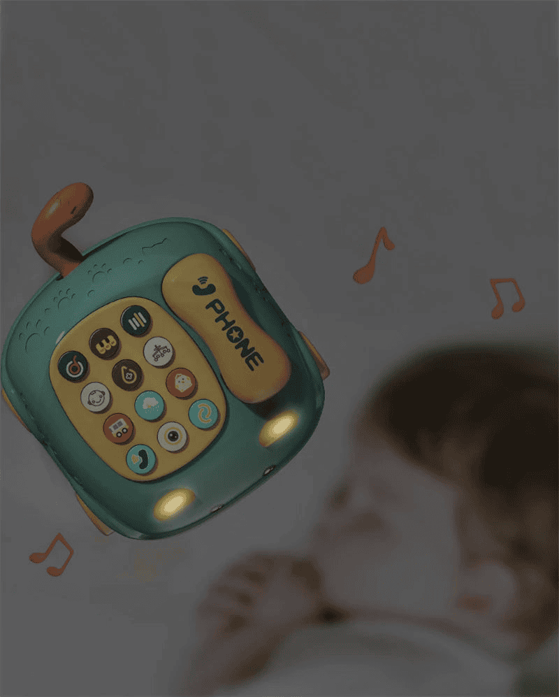 Montessori Musical Toy Telephone Cat