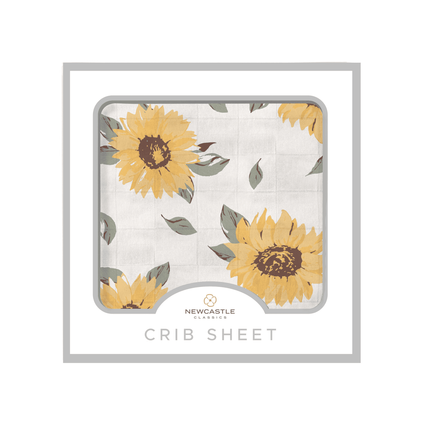 Sunflower Farm Crib Sheet