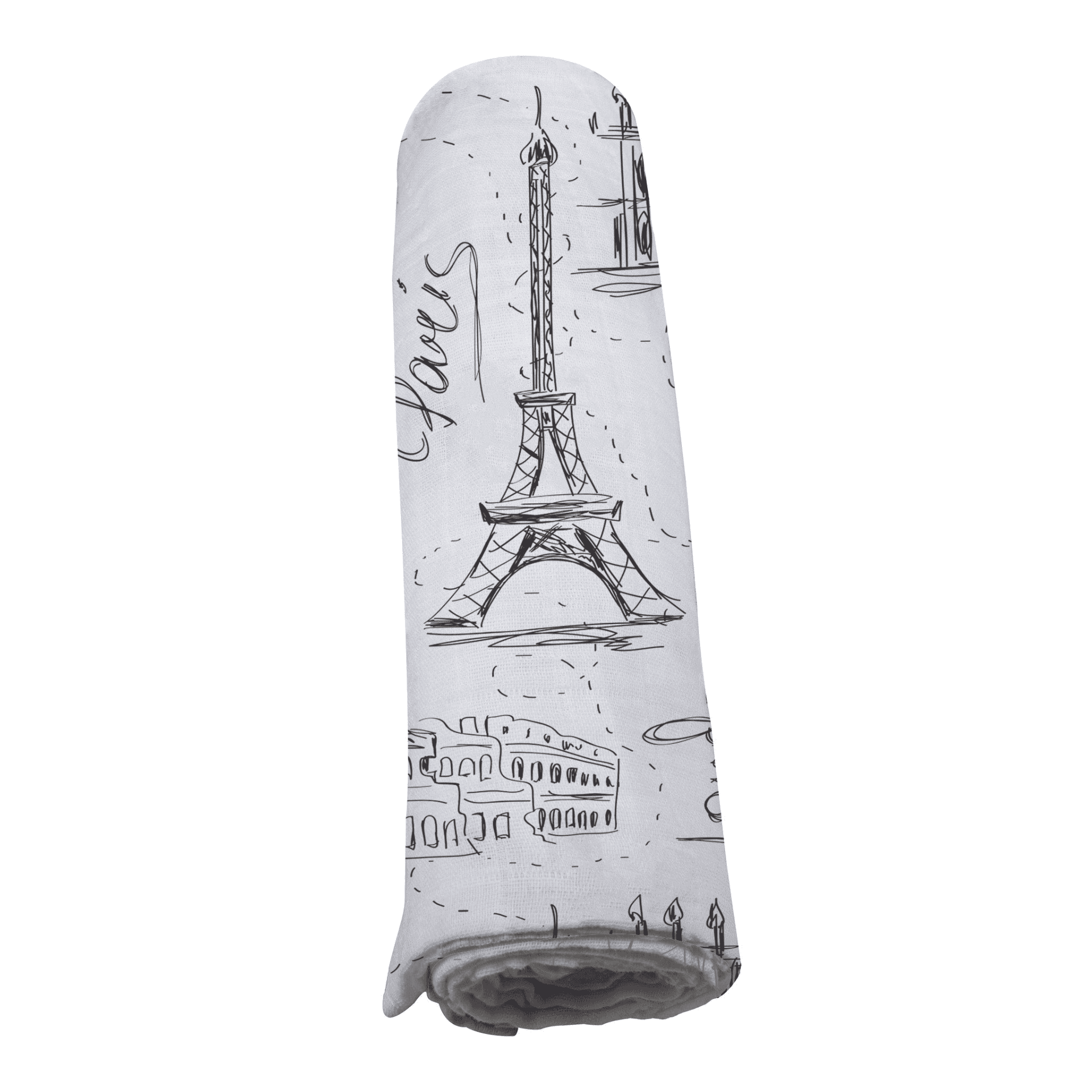 London, Paris, New York Bamboo Swaddle