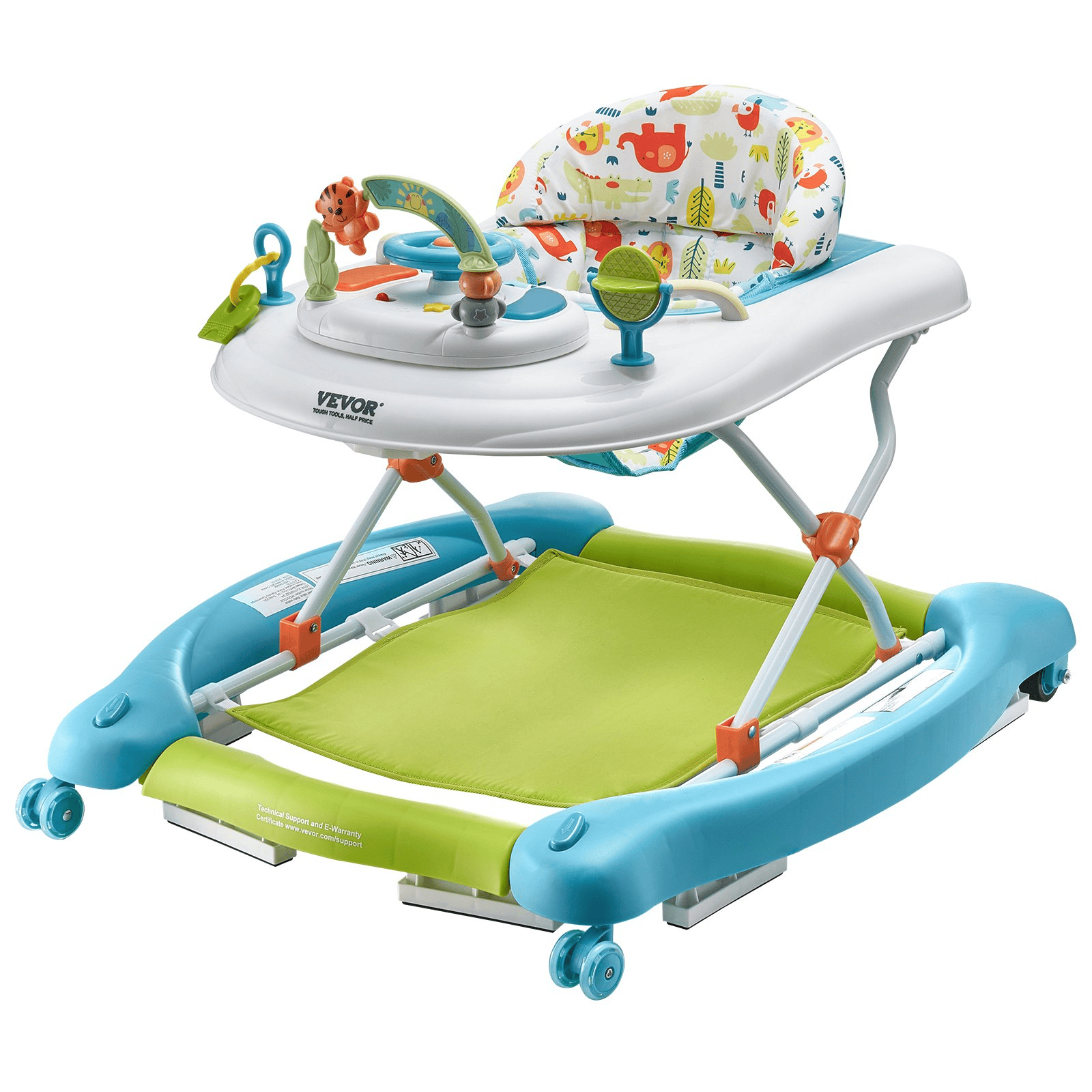 WonderWalker™: 4-in-1 Foldable Baby Activity Center