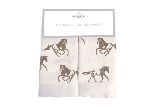 Galloping Horses Newcastle Blankie