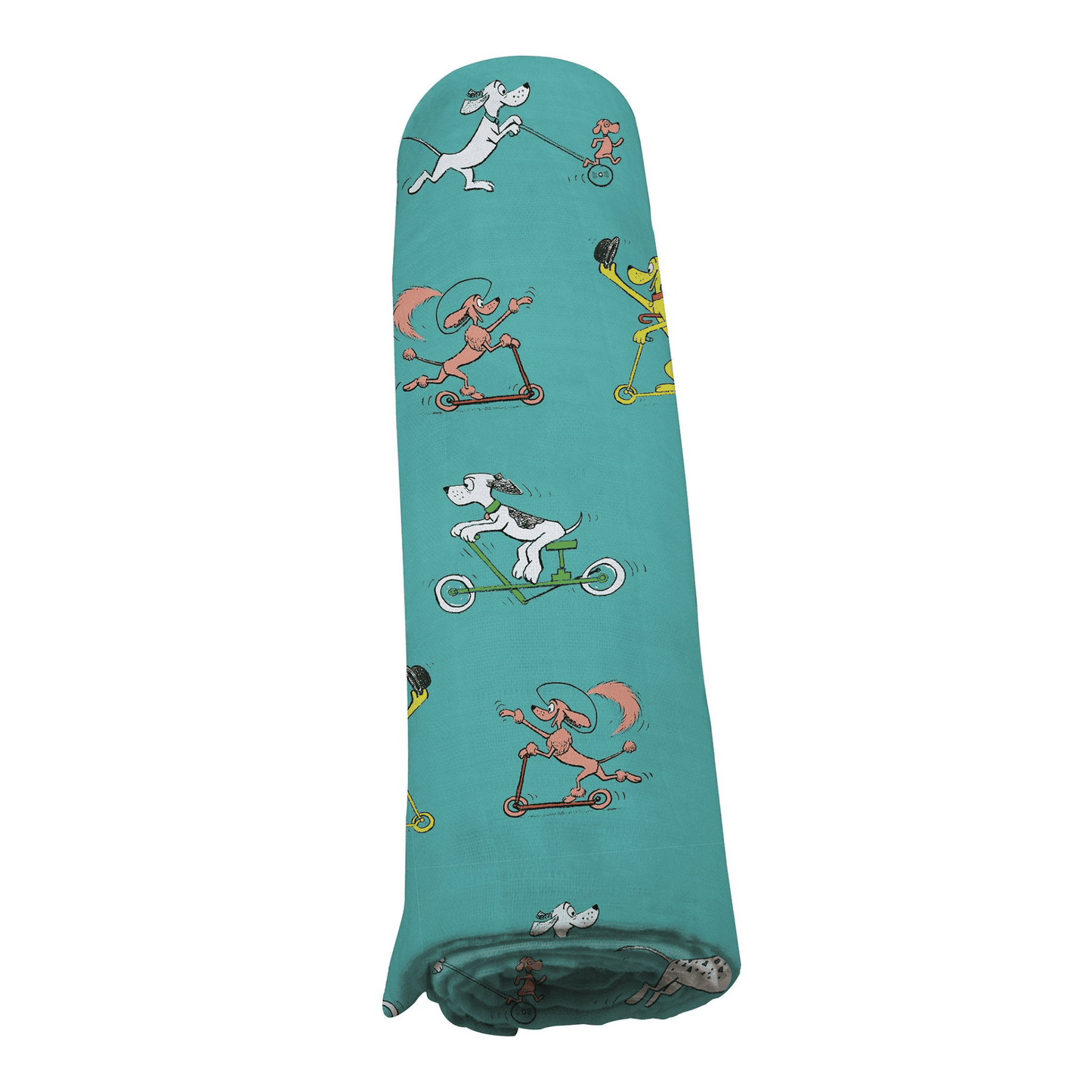 Go, Dog. Go! Bamboo Muslin Swaddle