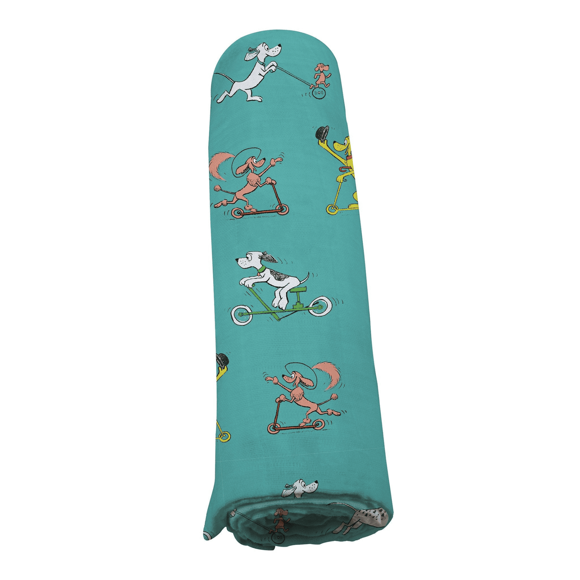 Go, Dog. Go! Bamboo Muslin Swaddle