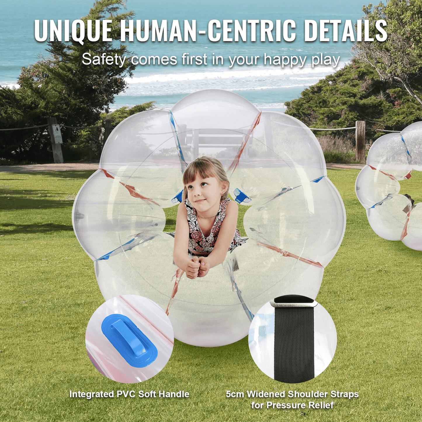 BumperBlitz™ Sumo Zorb Balls 2-Pack - Inflatable Fun for Kids & Teens