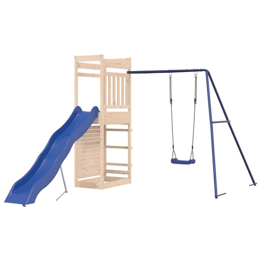 Outdoor Playset Solid Wood Pine