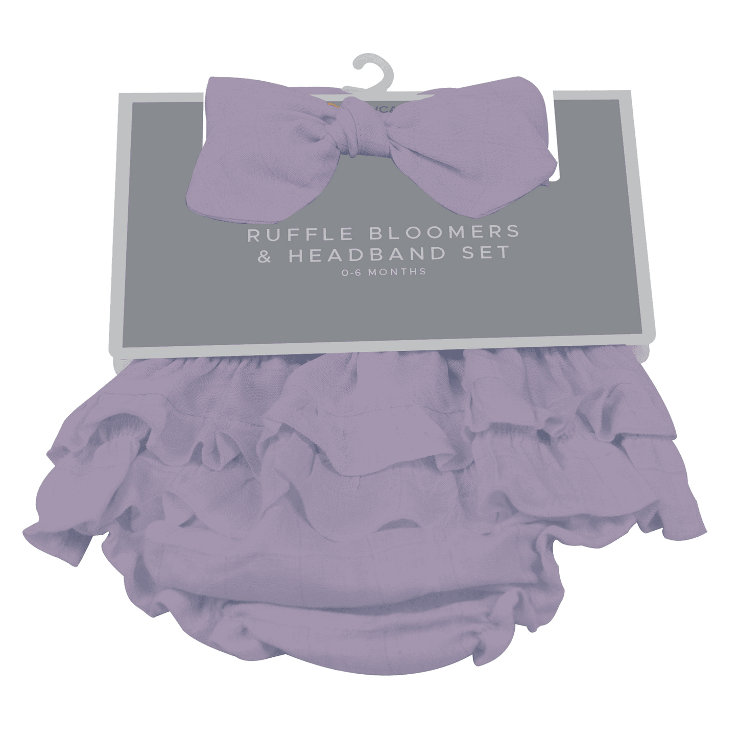 Orchid Lavender Ruffle Bloomers and Headband Set