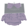 Orchid Lavender Ruffle Bloomers and Headband Set