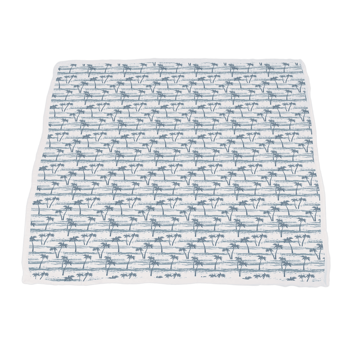 Ocean Palm Trees and Marina Sailboats Bamboo Newcastle Blanket