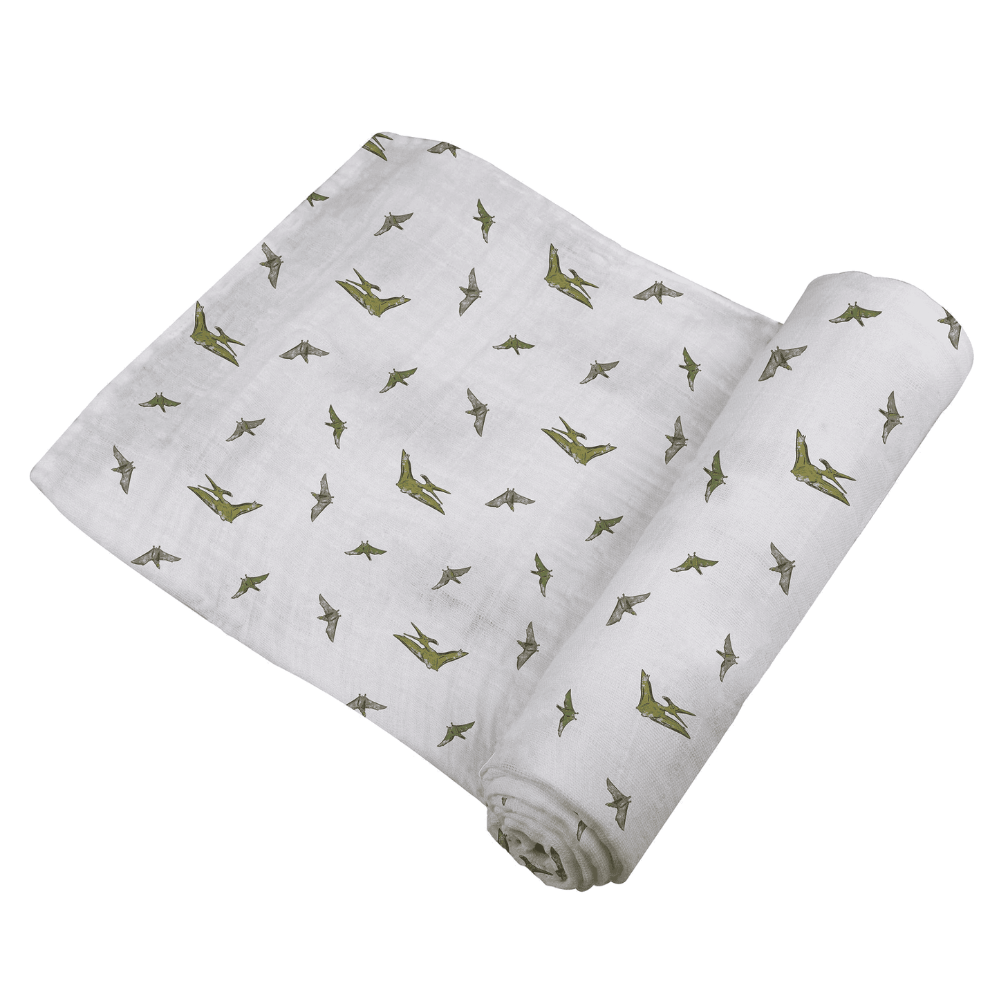 Pteranodon Cotton Muslin Swaddle